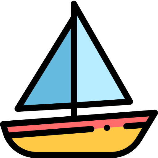 Ícone de barco a vela